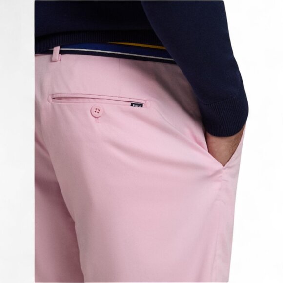 Polo Golf Ralph Lauren Men's Tailored Fit Pink Shorts Size 38 Stretch NWT - Picture 3 of 10